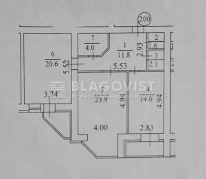 Квартира W-7397030, Здановской Юлии (Ломоносова), 54, Киев - Фото 13