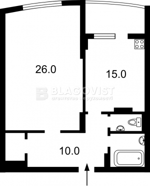 Квартира W-7301859, Коломыйский пер., 17/31а, Киев - Фото 2