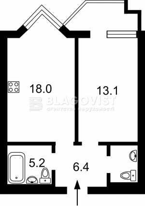 Apartment W-7302547, Saperne pole, 14/55, Kyiv - Photo 2