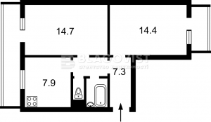 Квартира W-7303790, Лукьяненко Левка (Тимошенко Маршала), 4, Киев - Фото 2