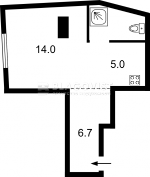 Квартира W-7321220, Ямська, 35/34, Київ - Фото 2