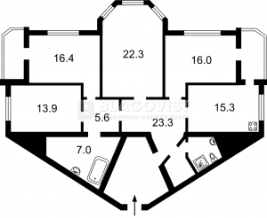 Квартира W-7322357, Вишняковская, 13, Киев - Фото 2