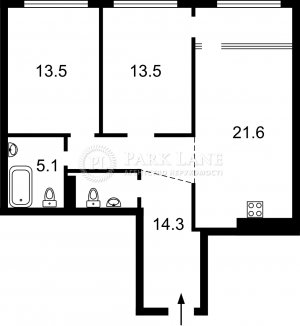 Квартира W-7303792, Выговского Ивана (Гречко Маршала), 40/12, Киев - Фото 4