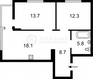 Квартира W-7303878, Олеся Александра, 16/2, Киев - Фото 2