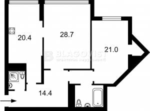 Квартира W-7307130, Княжий Затон, 21, Киев - Фото 11