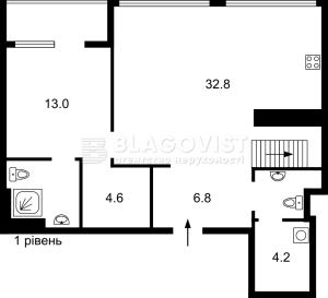 Квартира W-7406375, Фортечный тупик (Тверской тупик), 7в, Киев - Фото 3