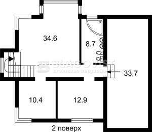 Будинок W-7413926, Комарова, 11, Петропавлівська Борщагівка - Фото 4