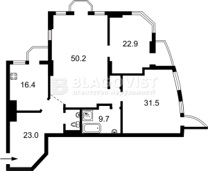 Квартира W-7415077, Коновальца Евгения (Щорса), 36б, Киев - Фото 3