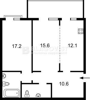 Квартира W-7418296, Данченко Сергея, 20а, Киев - Фото 3