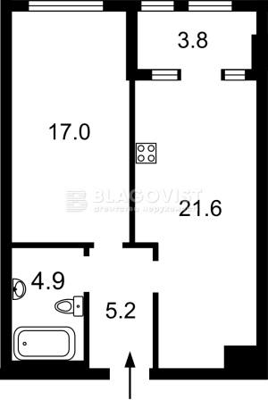 Квартира W-7420230, Берестейський просп. (Перемоги просп.), 11/3, Київ - Фото 2