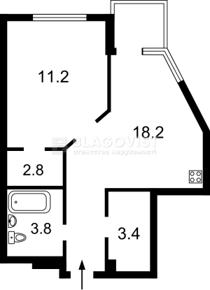 Квартира W-7420775, Костанайская (Кустанайская), 13, Киев - Фото 2
