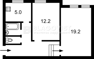 Квартира W-7425497, Кудрявська, 10, Київ - Фото 2