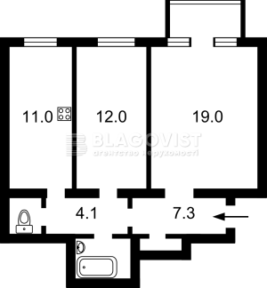 Квартира W-7430868, Шота Руставелі, 21, Київ - Фото 2