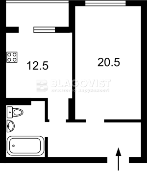 Квартира W-7431747, Ильенко Юрия (Мельникова), 51б, Киев - Фото 2