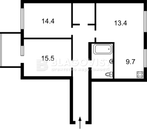 Квартира W-7437195, Саксаганського, 41в, Київ - Фото 3