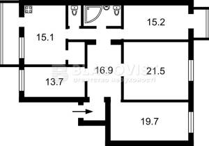 Квартира W-7441505, Стратегическое шоссе, 35, Киев - Фото 2