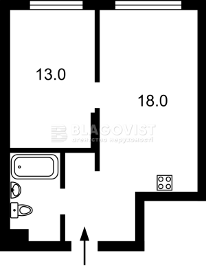 Квартира W-7452527, Олеся Александра, 17а, Киев - Фото 2