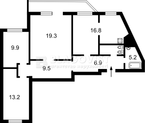 Квартира W-7452561, Лукьяненко Левка (Тимошенко Маршала), 13а, Киев - Фото 3