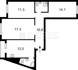 Квартира W-7452723, Софии Русовой, 1, Киев - Фото 2