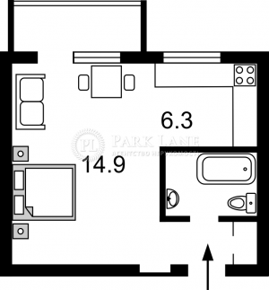 Квартира W-7311236, Лесі Українки бул., 9, Київ - Фото 3