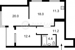 Квартира W-7312341, Зарічна, 3а, Київ - Фото 13