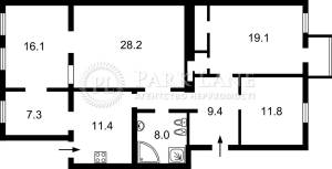 Квартира W-7439866, Павловская, 10, Киев - Фото 6