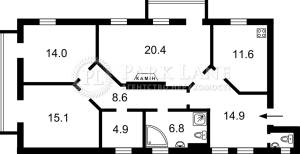 Квартира W-7439867, Сечевых Стрельцов (Артема), 5в, Киев - Фото 14