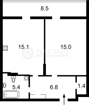 Квартира W-7318386, Липкивского Василия (Урицкого), 75б, Киев - Фото 8