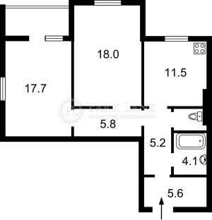 Квартира W-7348656, Данченко Сергея, 5, Киев - Фото 2