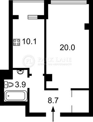 Квартира W-7380181, Білоруська, 36а, Київ - Фото 3