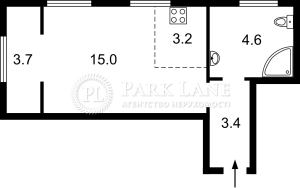 Квартира W-7396933, Максимовича Михаила (Трутенко Онуфрия), 24в, Киев - Фото 3