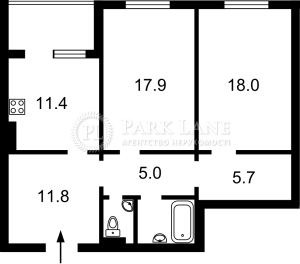 Квартира W-7439468, Ревуцького, 54, Київ - Фото 3