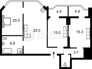 Квартира W-7364448, Коперника, 12д, Киев - Фото 14
