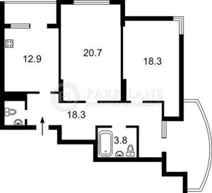 Квартира W-7352359, Максимовича Михаила (Трутенко Онуфрия), 3д, Киев - Фото 14