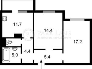 Квартира W-7370525, Максимовича Михаила (Трутенко Онуфрия), 7в, Киев - Фото 13