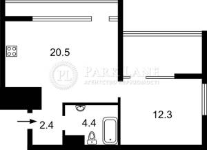 Квартира W-7372286, Гарета Джонса (Хохловых Семьи), 12, Киев - Фото 6
