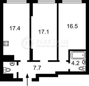 Квартира W-7382997, Заболотного Академика, 1б, Киев - Фото 13