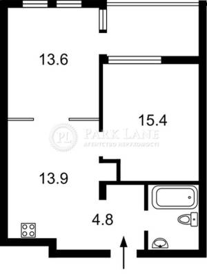 Квартира W-7383000, Набережно-Рибальська дорога, 5, Київ - Фото 9