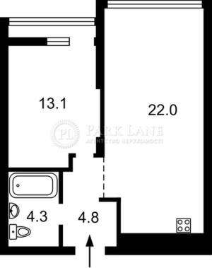 Квартира W-7389436, Гарета Джонса (Хохловых Семьи), 12, Киев - Фото 10
