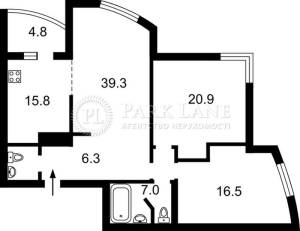 Квартира W-7391489, Ахматової Анни, 47, Київ - Фото 14