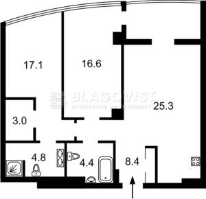Квартира W-7425185, Іоанна Павла ІІ (Лумумби Патріса), Київ - Фото 15