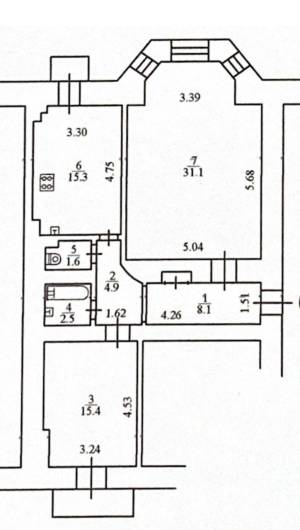 Квартира W-7391427, Гончара Олеся, Киев - Фото 14