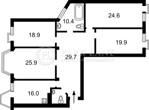 Квартира W-7391900, Здановской Юлии (Ломоносова), 73г, Киев - Фото 12