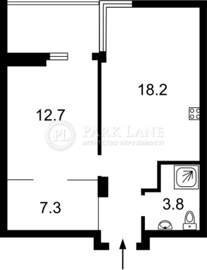 Квартира W-7322562, Набережно-Рибальська дорога, 5, Київ - Фото 14