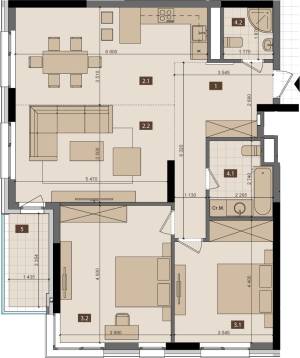 Квартира W-7355772, Федорова Ивана, 2а, Киев - Фото 5