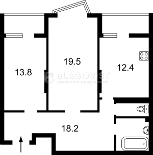 Квартира W-7340469, Драгоманова, 2б, Киев - Фото 3