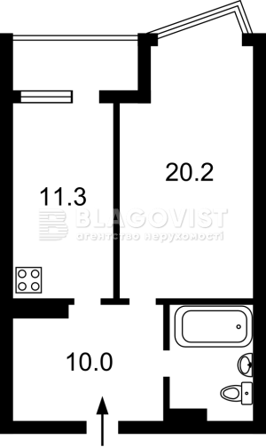 Квартира W-7340500, Драгоманова, 2а, Киев - Фото 3