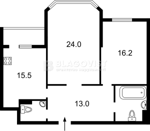 Квартира W-7340505, Чавдар Єлизавети, 13, Київ - Фото 4