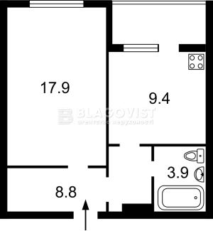 Квартира W-7340517, Ващенко Григория, 1, Киев - Фото 3