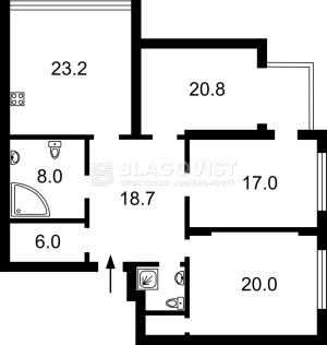Квартира W-7340993, Трускавецкая, 4б, Киев - Фото 5
